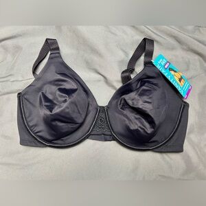 Vanity Fair Midnight Black Minimizer Bra